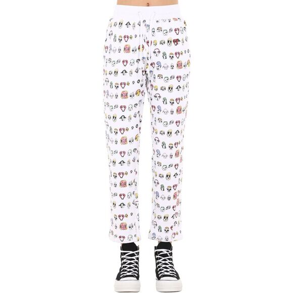 Converse x Shrimps Face Printed Pants White Sweatpants Size XS - Picture 1 of 8